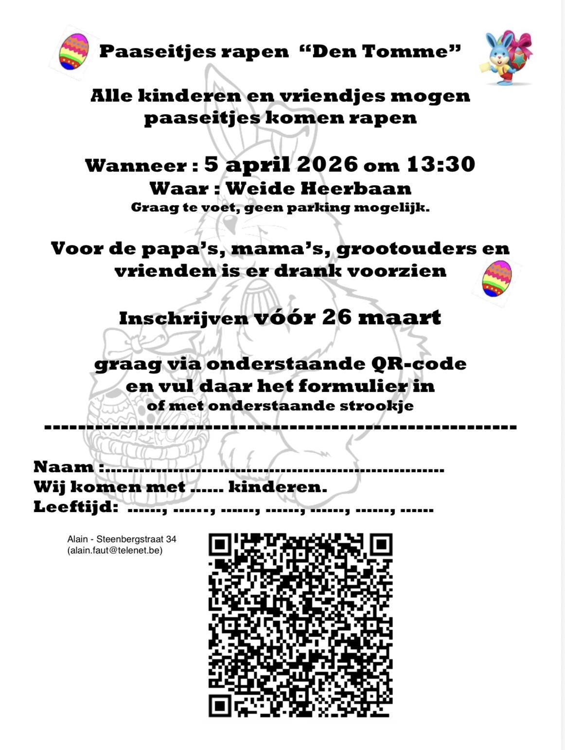 Inschrijvingsformulier